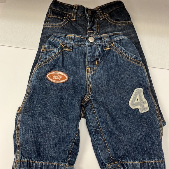 Gap lined infant jeans! 2pack - Picture 3 of 7
